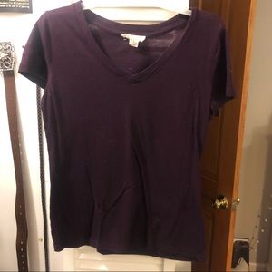 Forever 21 dark maroon tee